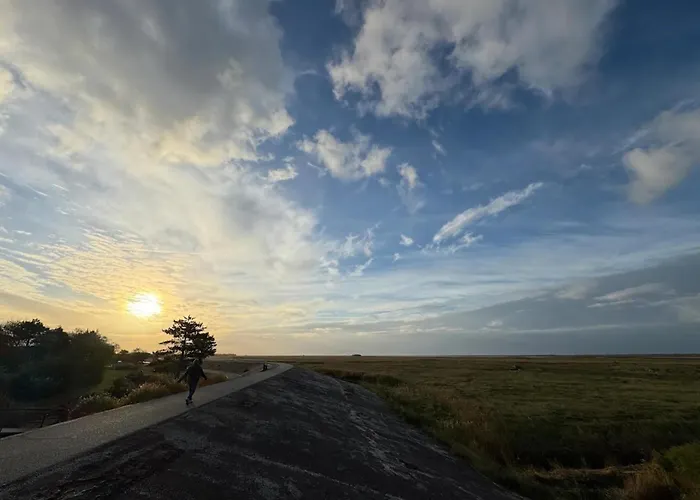 In St Peter-ording * Sankt Peter-Ording